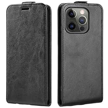 iPhoneアクセサリー iPhone 12 Pro Max Leather Case (Black) iPhone 12 Pro Max necklace case - hands free - Vaja